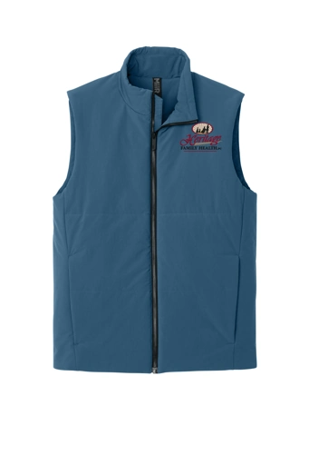 Color Image for MRA442 - MiiR® Sashiko Stretch Puffy Vest - Deep Lake - HFH - FC RC -E Dark