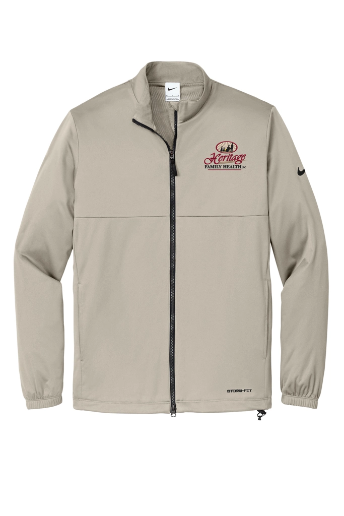 Color Image for NKDX6716 - Nike Storm-FIT Full-Zip Jacket - Stone - HFH - FC RC -E Dark