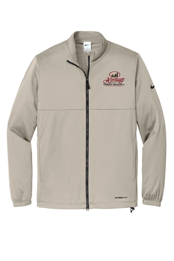 Color Image for NKDX6716 - Nike Storm-FIT Full-Zip Jacket - Stone - HFH - FC RC -E Dark