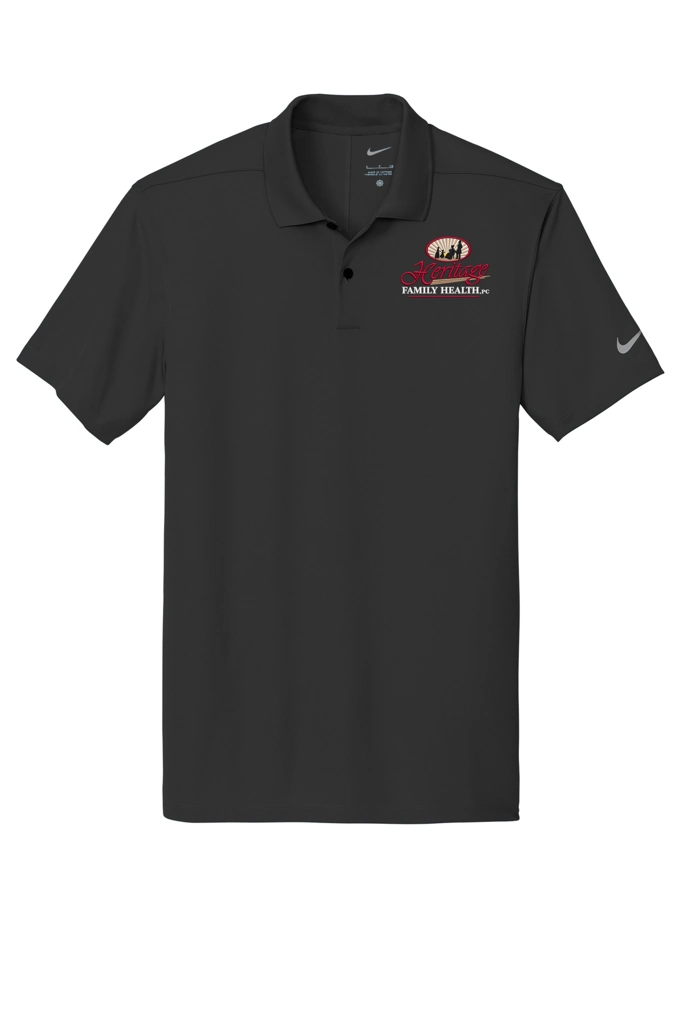 Color Image for NKDX6684 - Nike Victory Solid Polo - Black - HFH - FC RC -E light