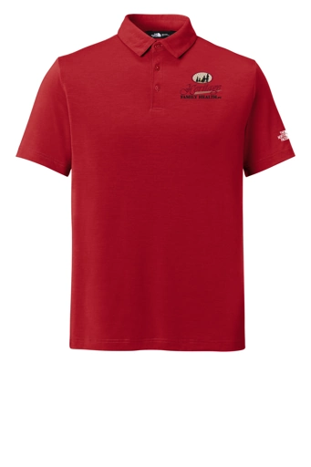 Color Image for NF0A8GE0 - The North Face® Canyon Crest Polo - Tnf Red - HFH - FC RC -E Dark
