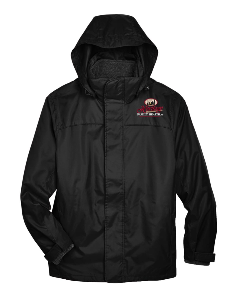 Color Image for 88130 - North End Men's 3-in-1 Insulated Jacket - Black - HFH - FC RC -E light